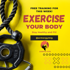 Armor Gym Social Media Post 4