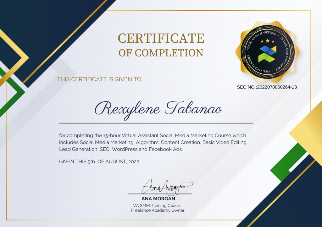 Rexylene Tabanao-smm