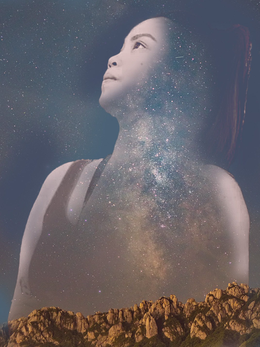 After - Double Exposure Effect